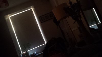 Day one, waking up to light