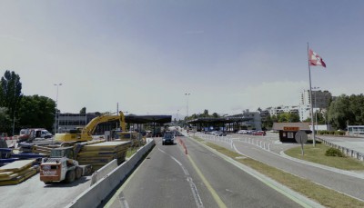 367-Annemasse - Autobahn - Schweiz - Frankreich