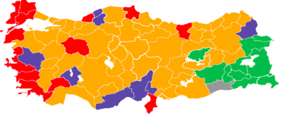 Local elections in Turkey by provinces 2014