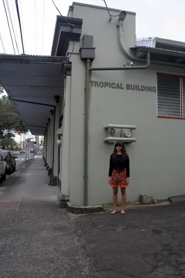 tropical building